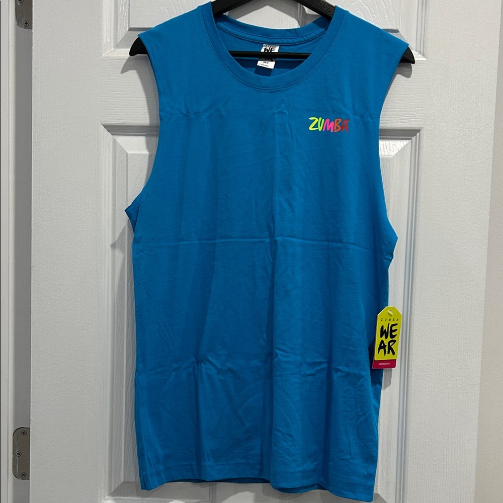 ZUMBA SALE! Unisex Blue Muscle Tee
